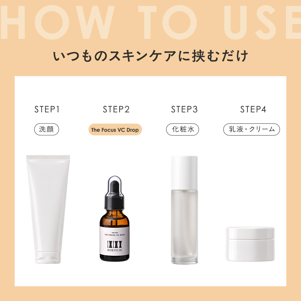 化粧水の前にお使いください
