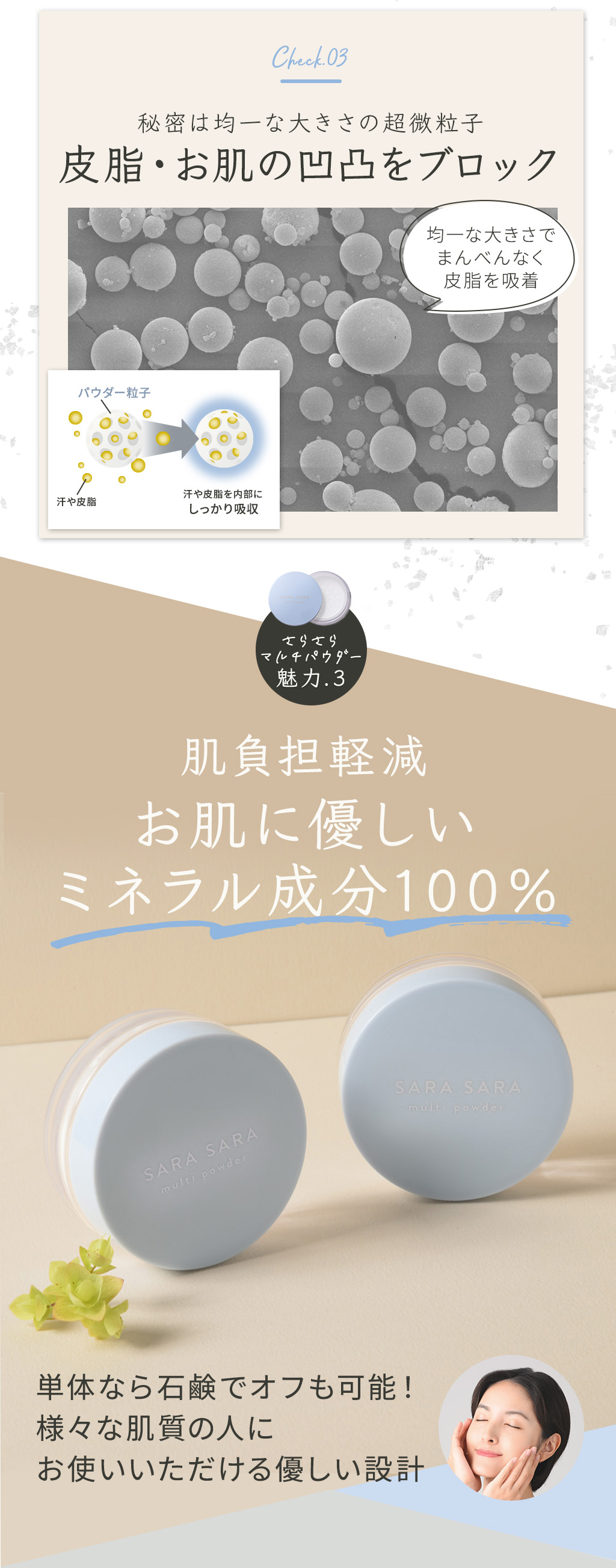 ミネラル100％