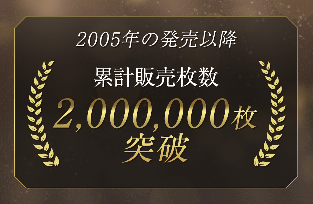 魔法のキュットスリムシリーズ　累計20,000.000枚突破