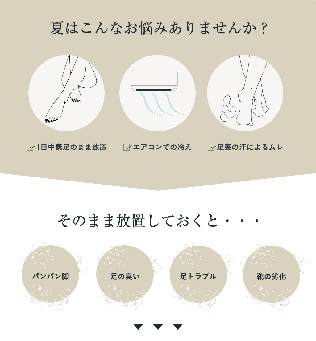 夏はこんなお悩みありませんか？